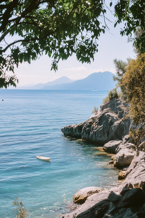 Serene Coastal Scene
