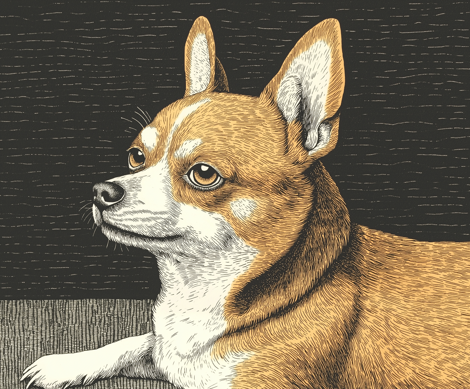 Chihuahua Illustration