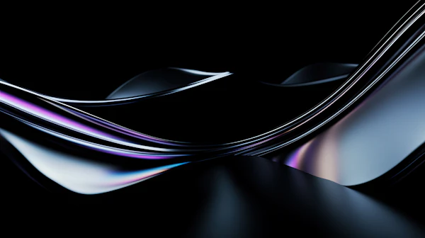 Futuristic Metallic Art
