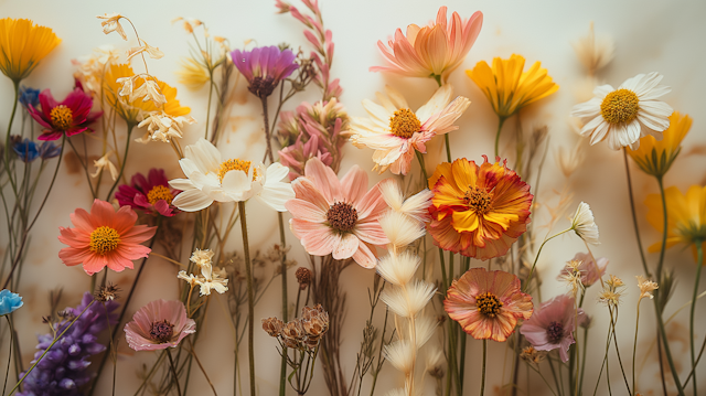 Vibrant Garden Blooms