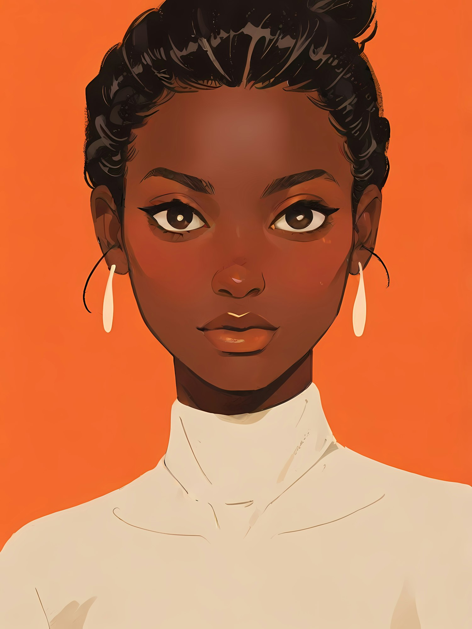 Elegant Woman Illustration