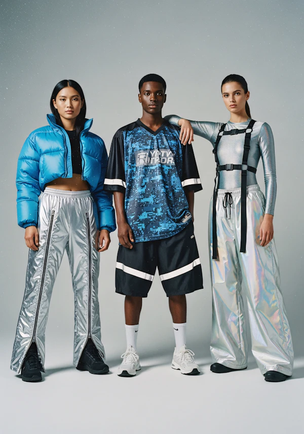 Futuristic Fashion Trio