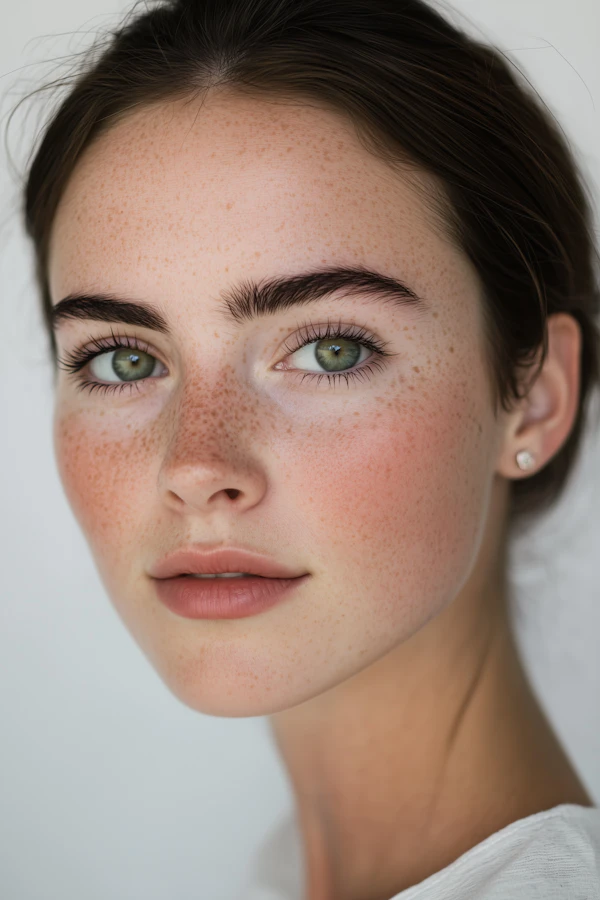 Freckled Portrait