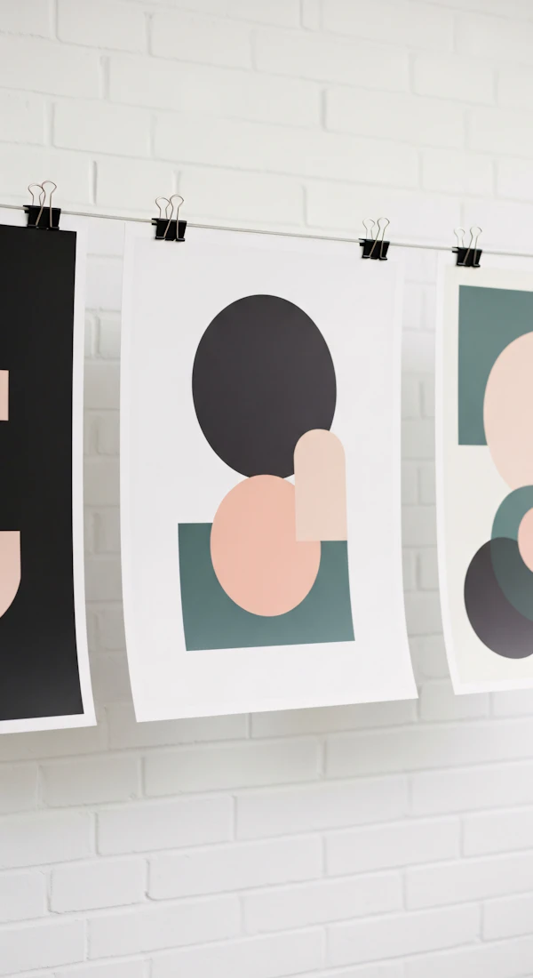 Minimalist Art Display