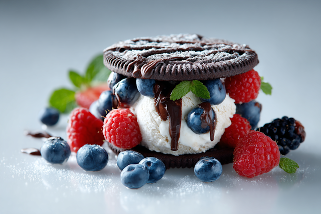 Chocolate Ice Cream Dessert