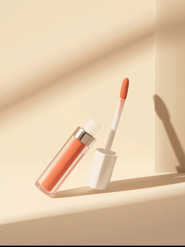 Peach Lip Gloss Display