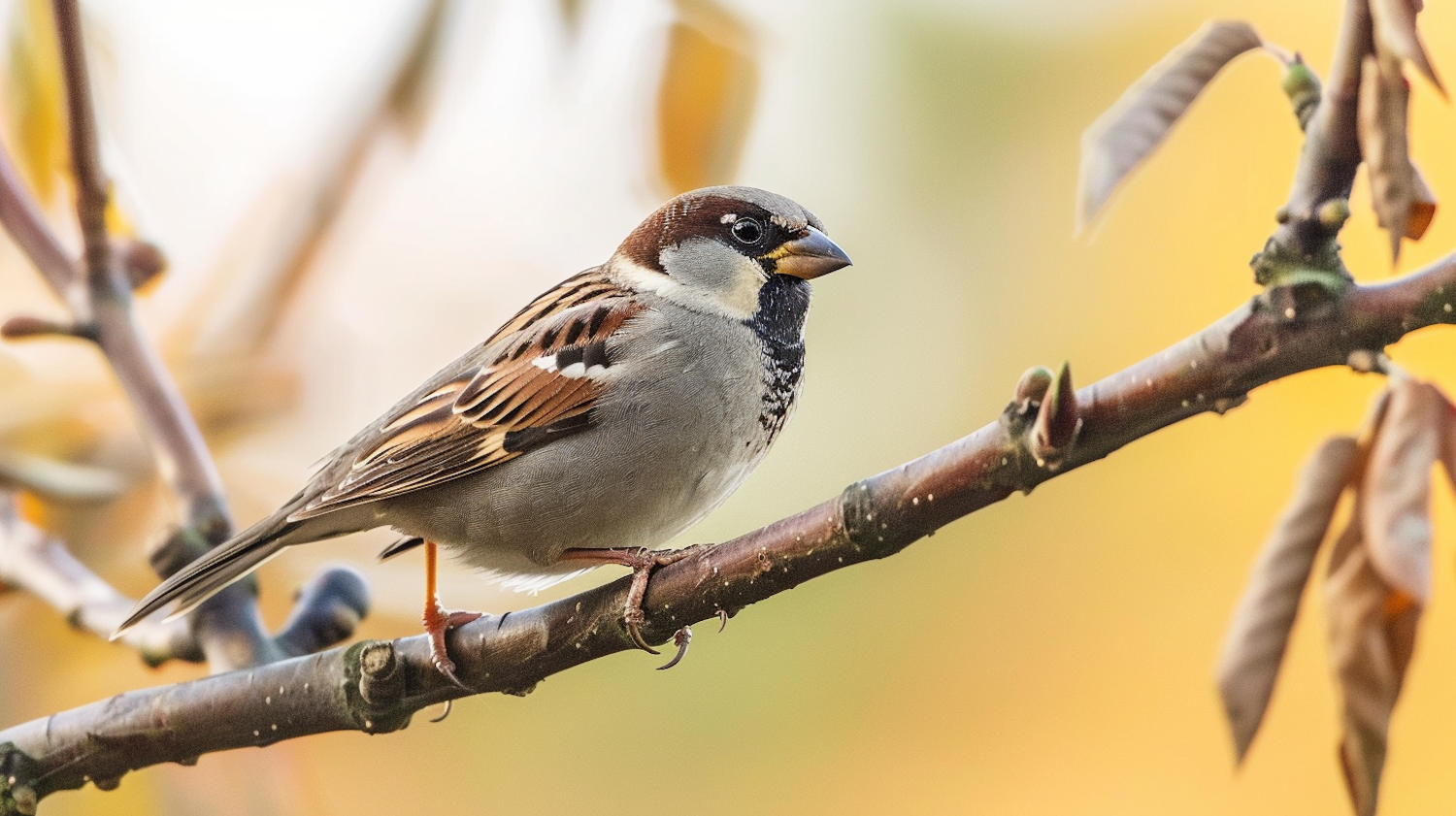 Sparrow on a Branch