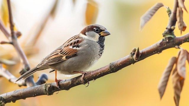 Sparrow on a Branch