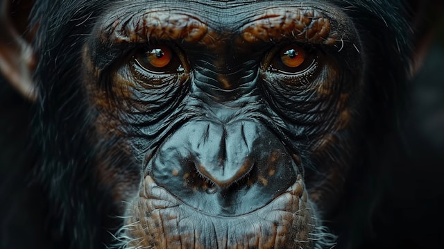 Chimpanzee Close-Up