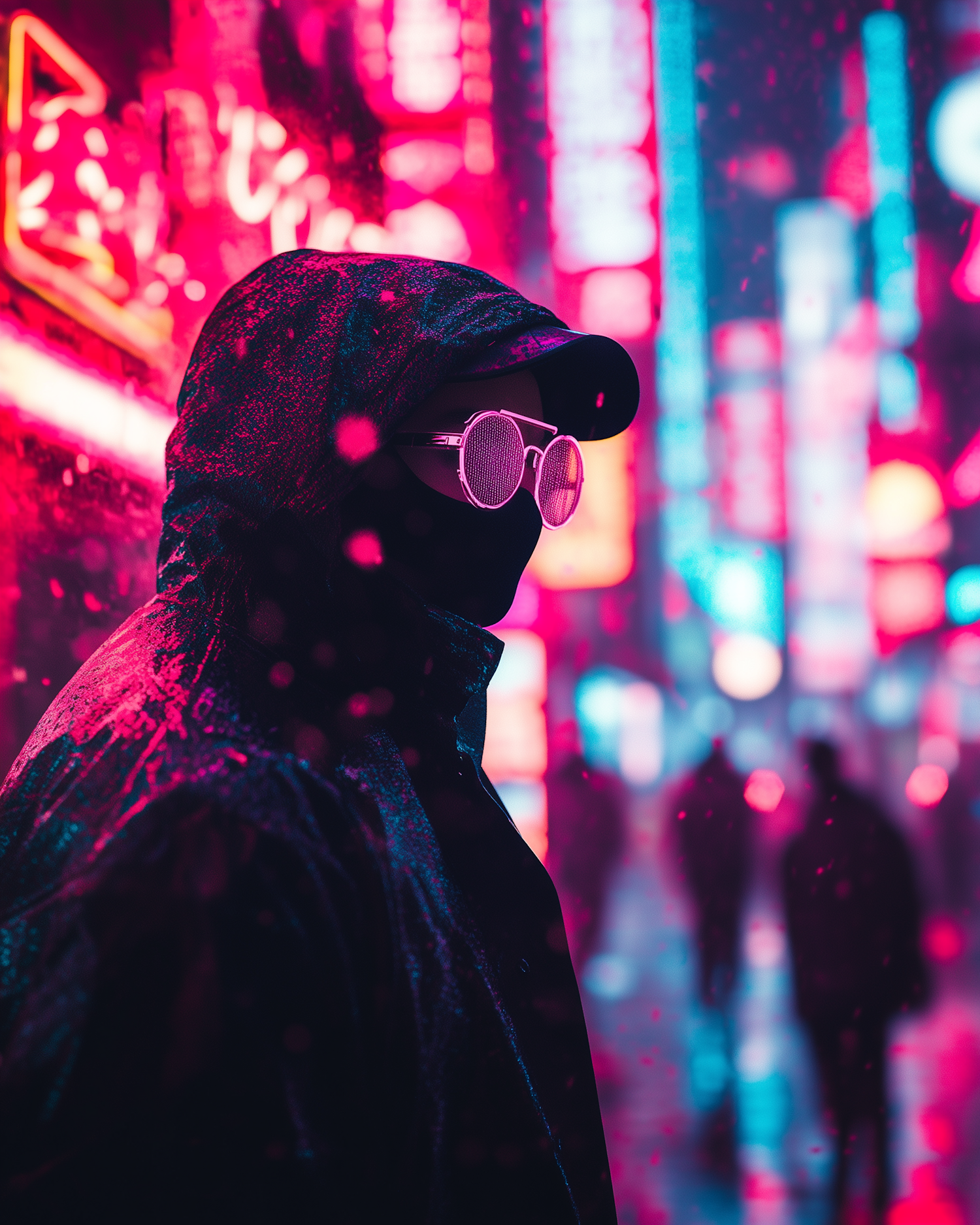 Cyberpunk Urban Portrait