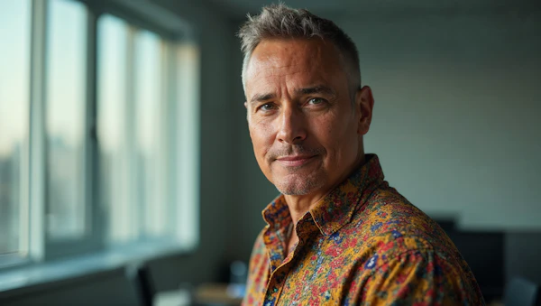 Portrait of a Middle-Aged Man