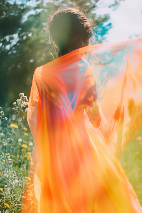 Ethereal Meadow Scene