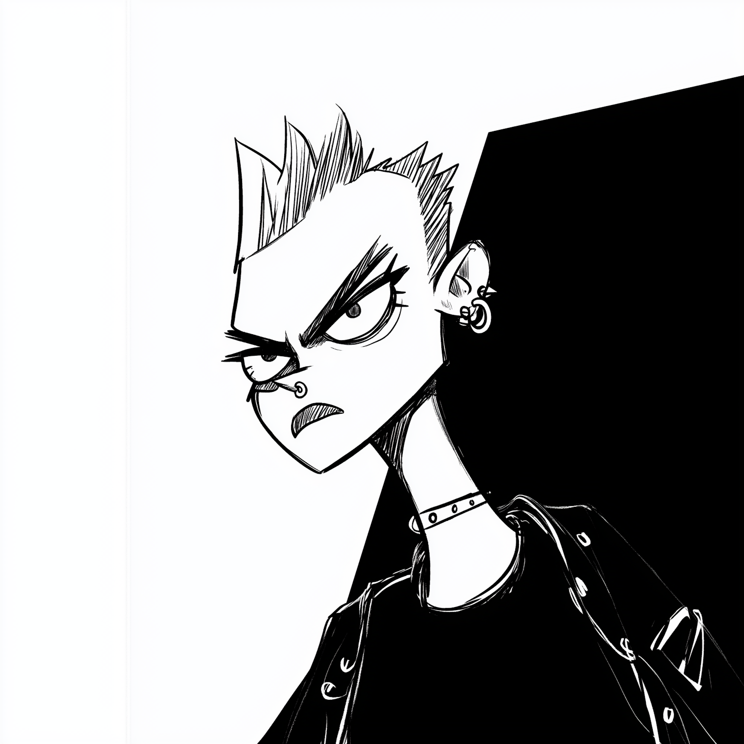 Punk Character Illustration