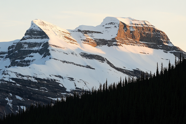 Mountain Landscape at Golden Hour