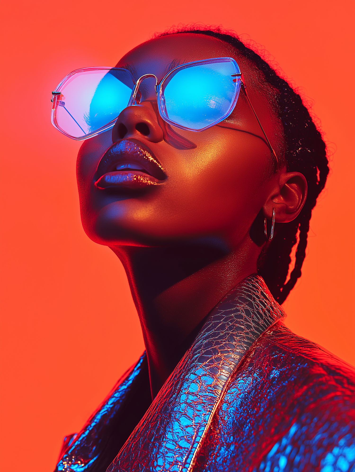 Futuristic Fashion Portrait