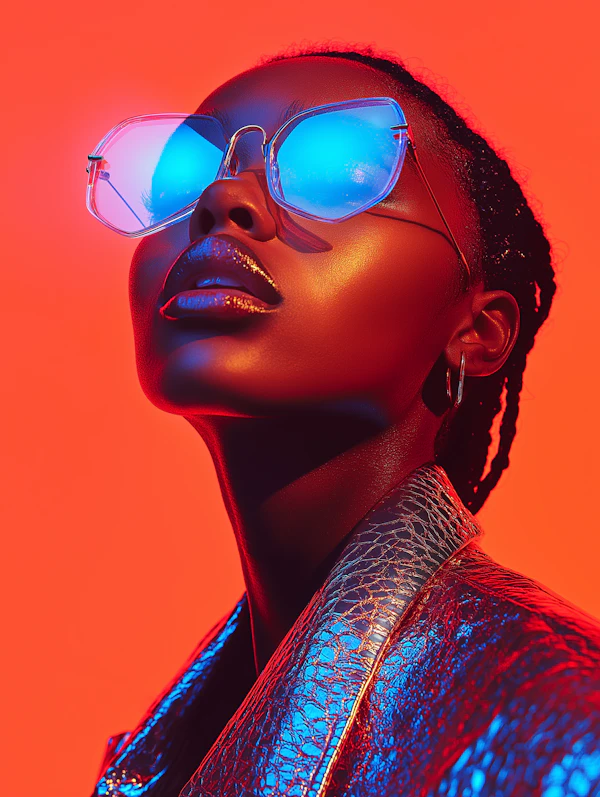 Futuristic Fashion Portrait