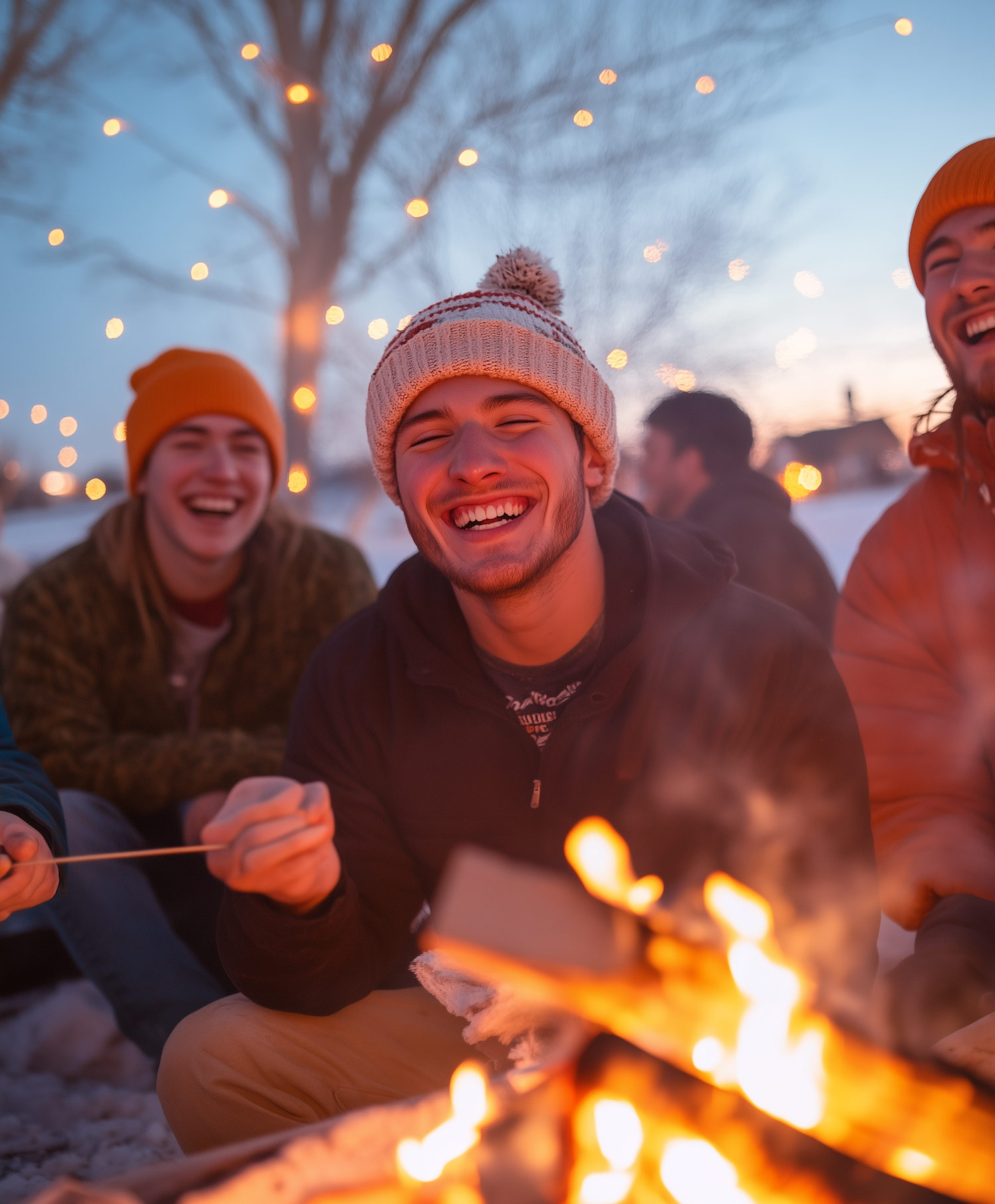 Cozy Campfire Gathering