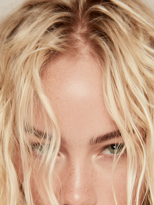 Blonde Hair Portrait