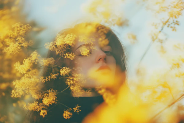 Dreamy Woman Portrait
