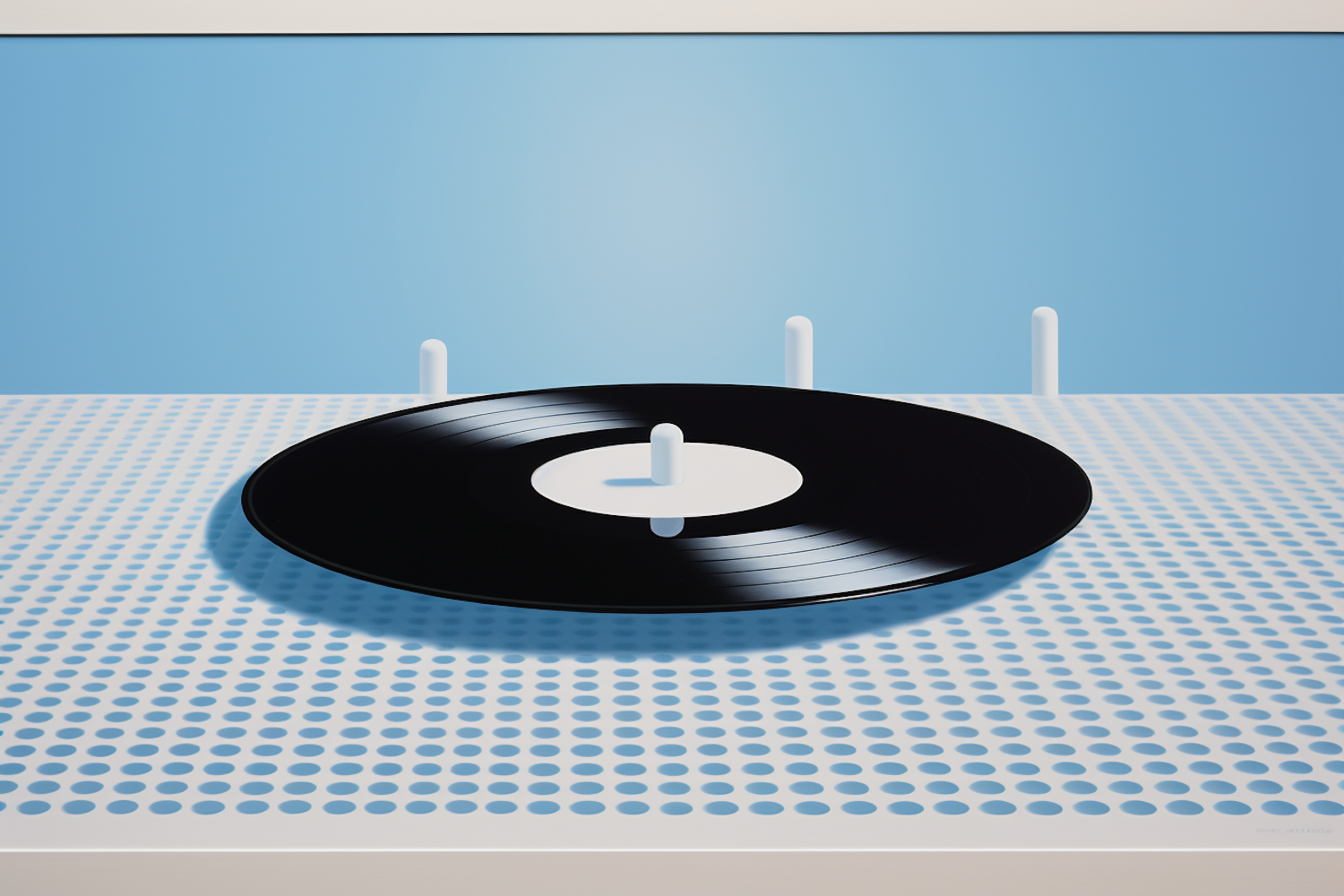 Vinyl Tabletop Illusion