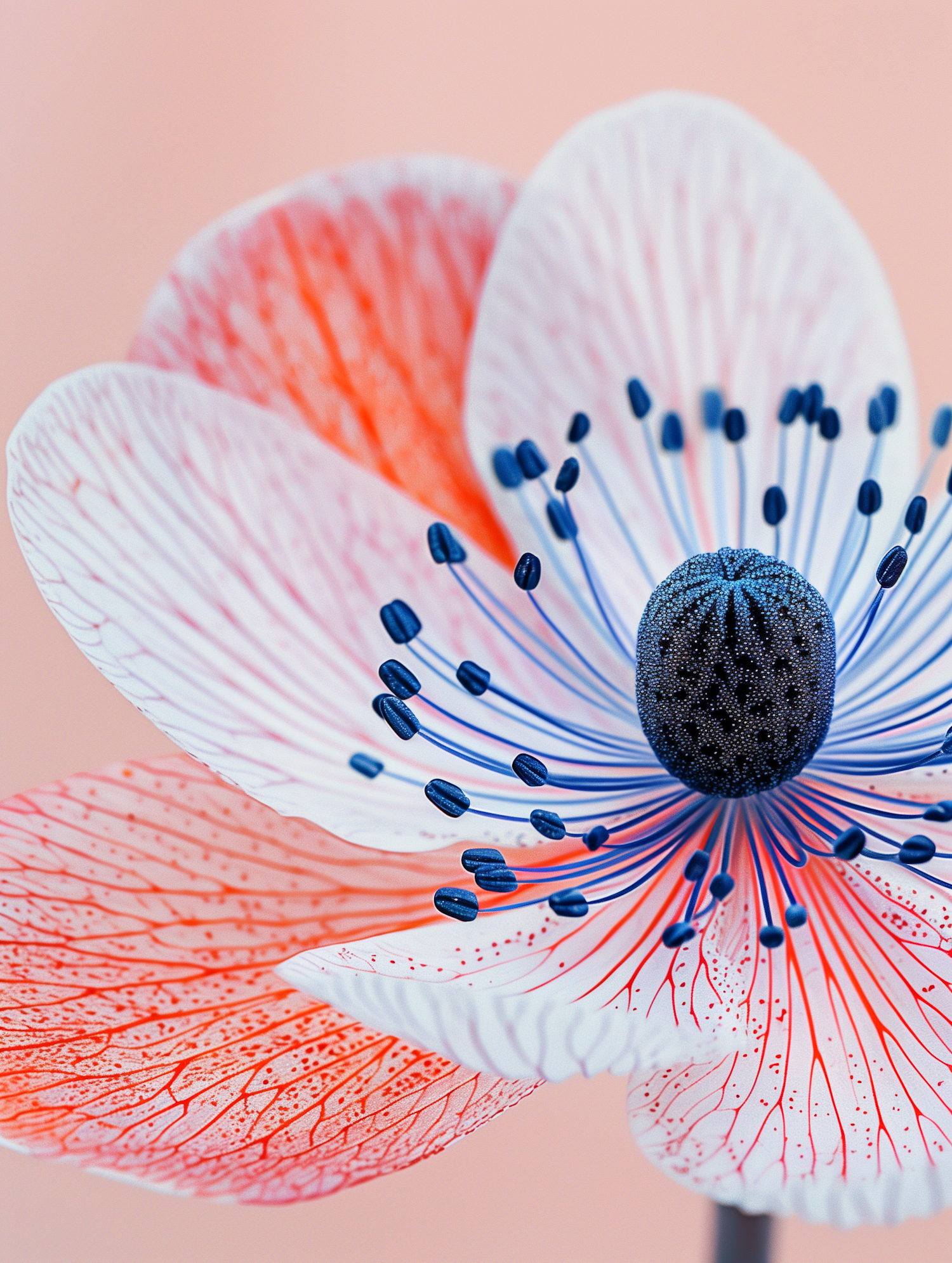 Close-up of a Flower with Intricate Details