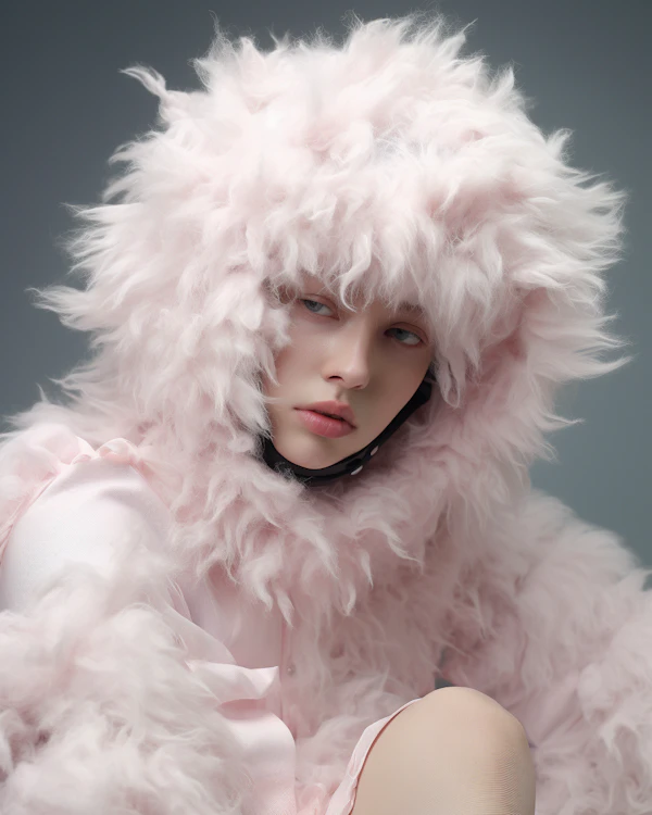 Etherial Pink Plush Aura