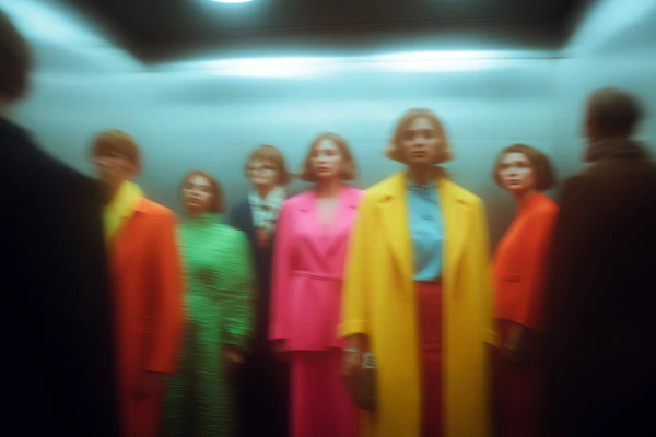 Elevator Group Scene