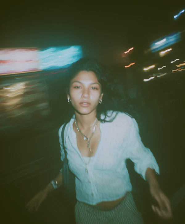 Candid Night Portrait