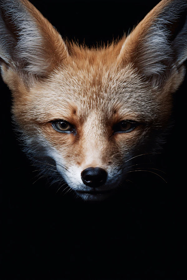 Fox Portrait Close-Up