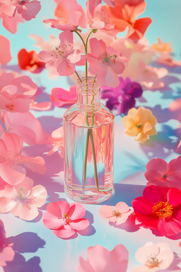 Springtime Floral Scene