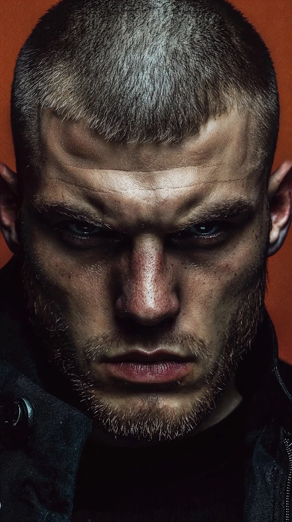 Intense Male Portrait