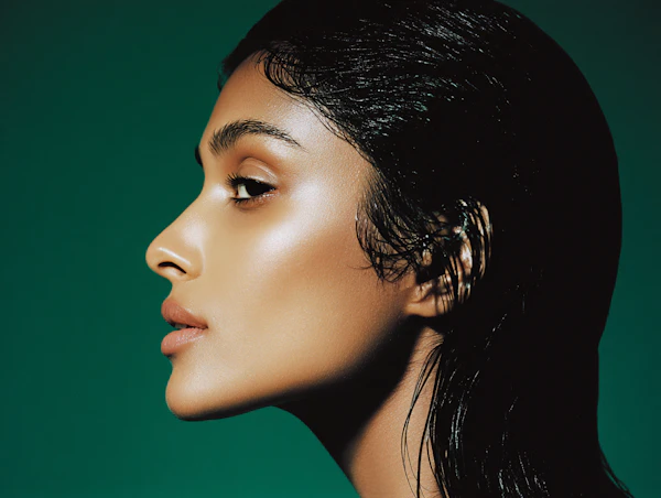 Elegant Profile Portrait