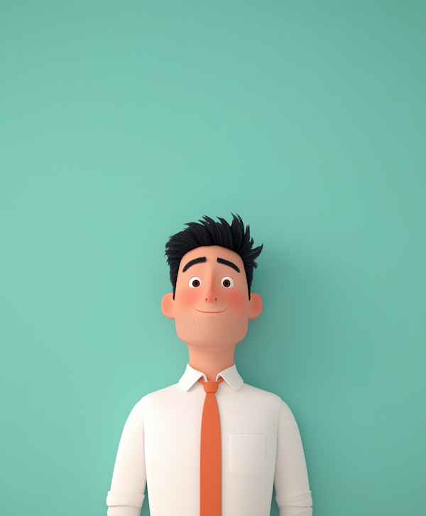 Stylized Cartoon Male Character