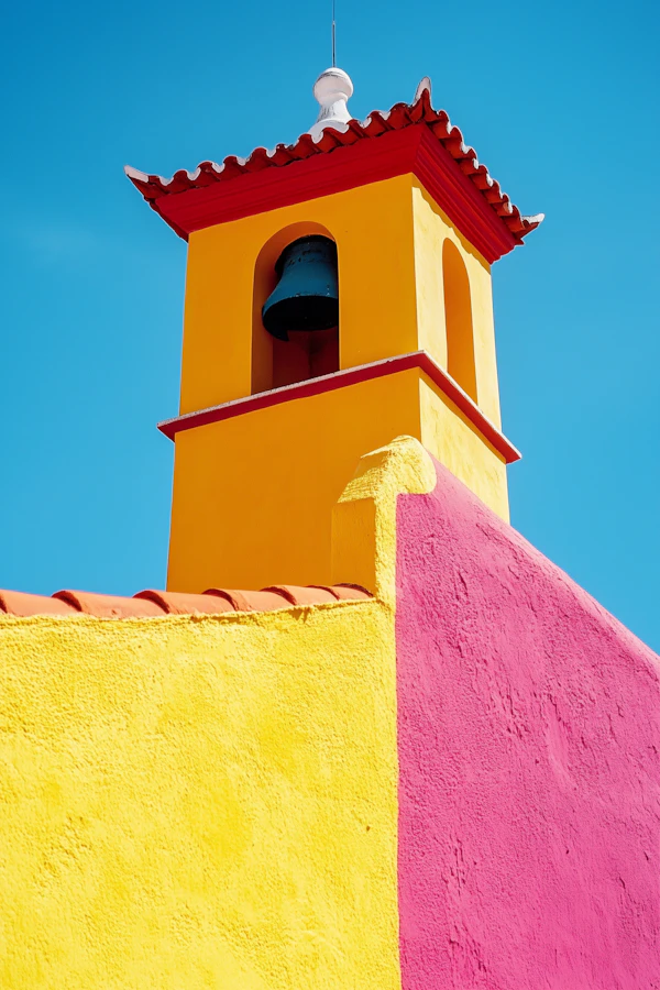 Vibrant Bell Tower