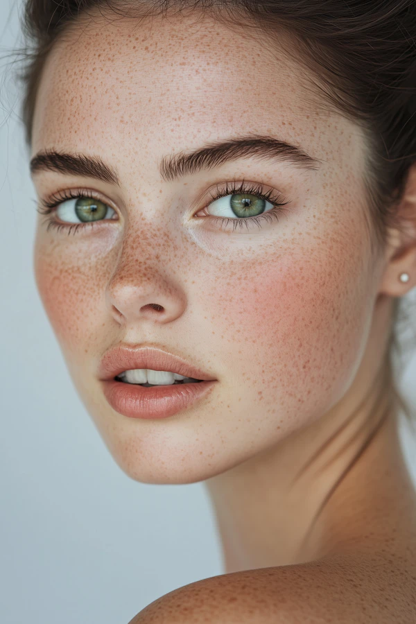 Freckled Beauty Portrait
