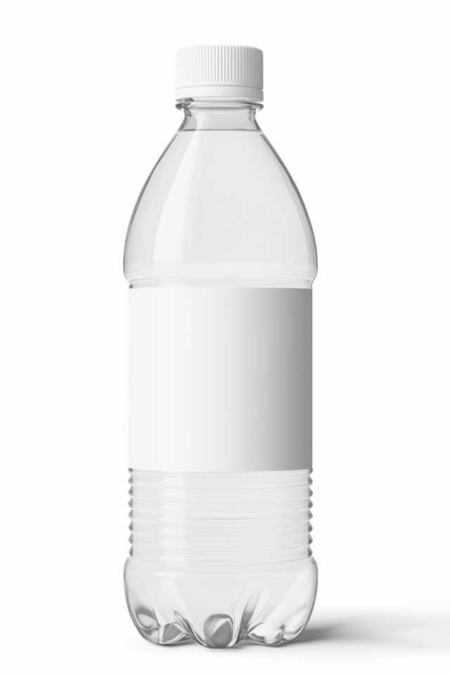 Minimalist Plastic Bottle