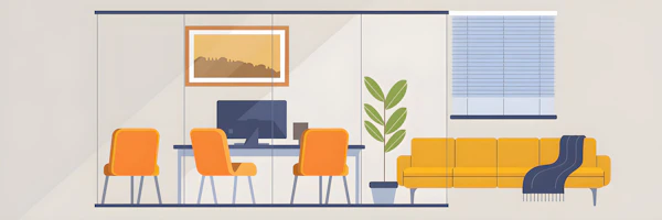 Modern Office Illustration