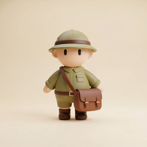 Explorer 3D Character