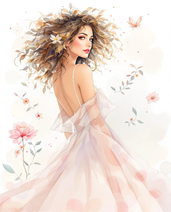 Elegant Woman Portrait