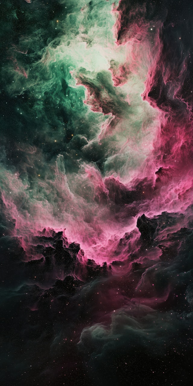 Cosmic Nebula Scene