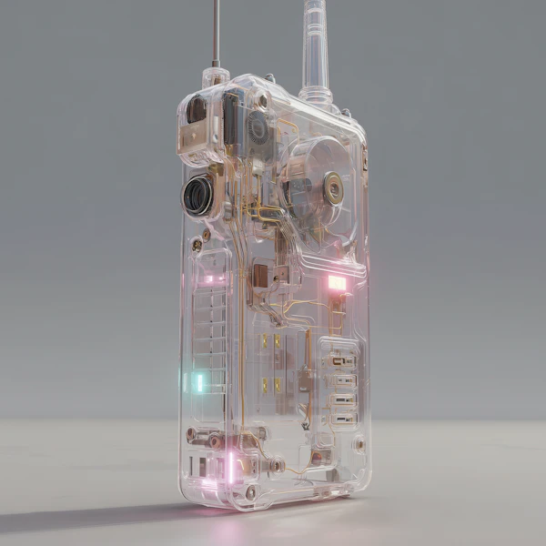 Futuristic Transparent Device