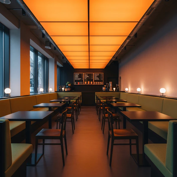 Modern Cafe Interior