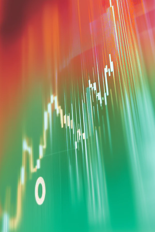 Abstract Stock Chart