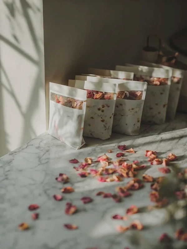 Decorative Petal Bags