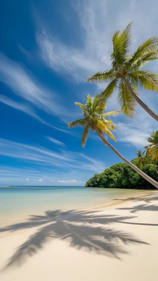 Tropical Beach Scene