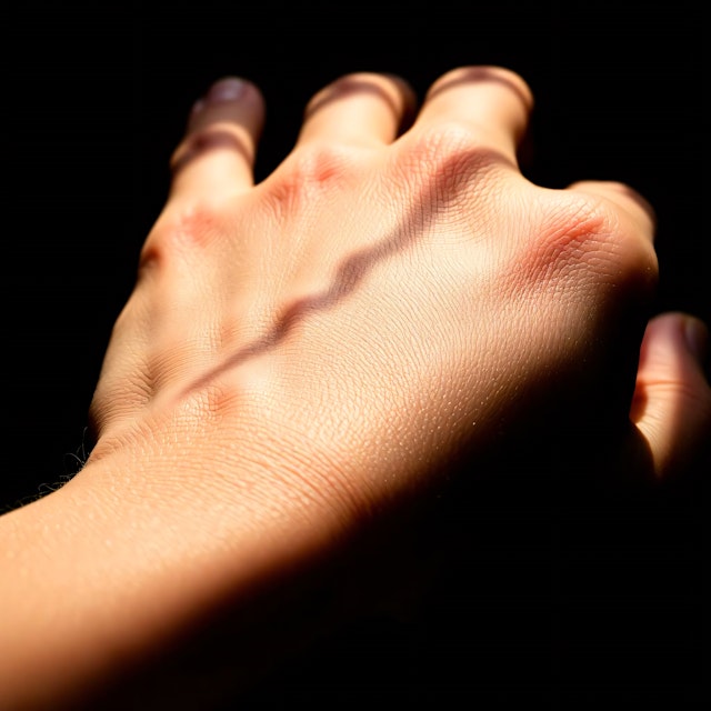 Close-up of a Human Hand