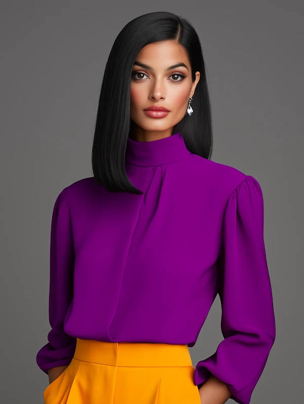 Modern Elegance Portrait