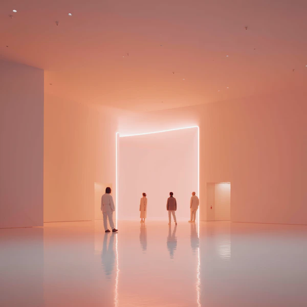 Minimalistic Room Scene