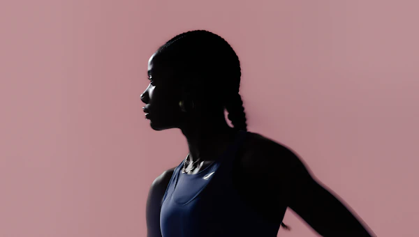 Silhouette with Braids