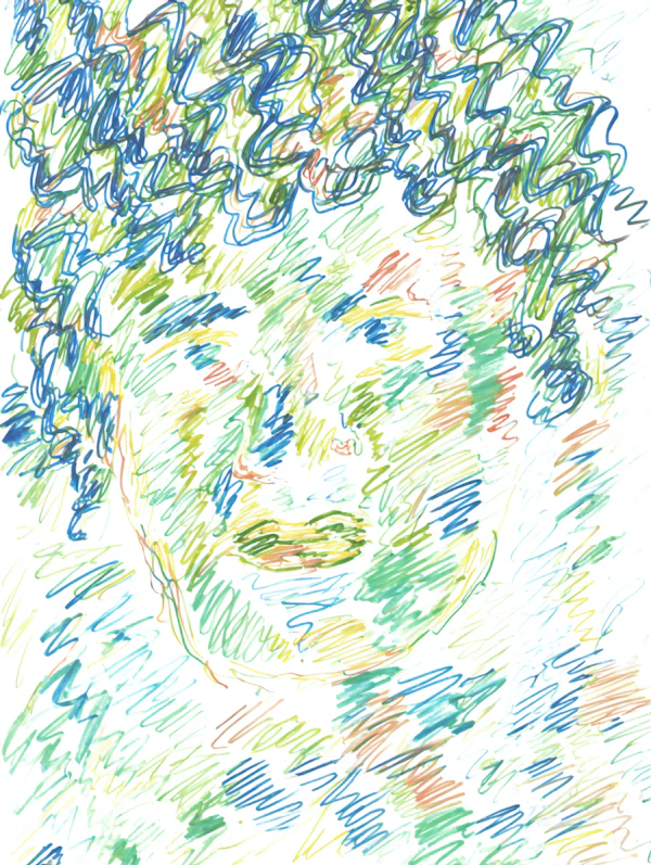 Abstract Face Art